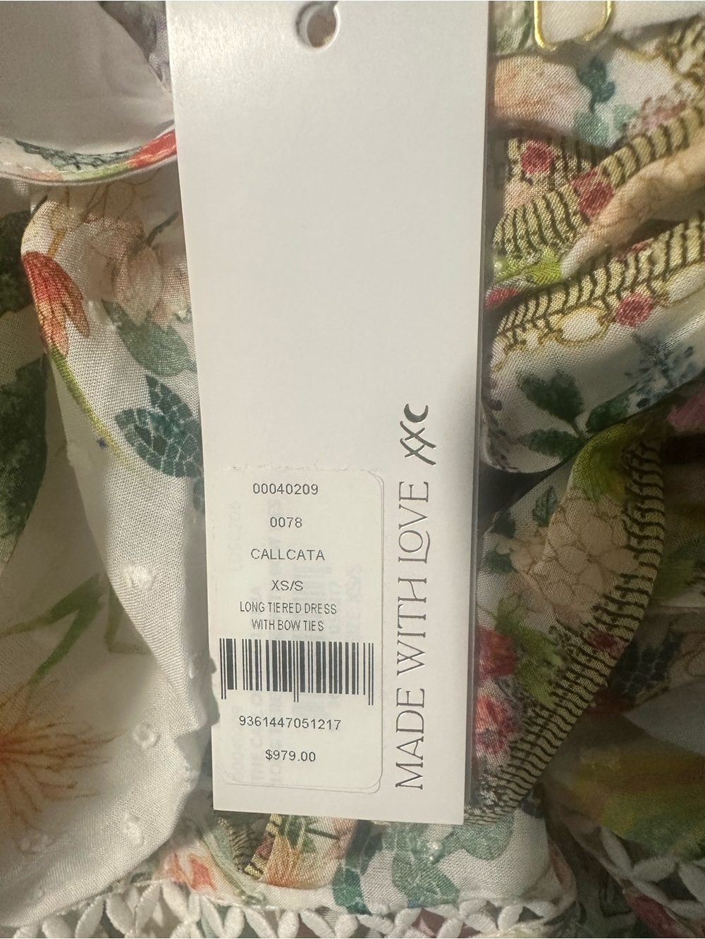 Camilla Maxi Sundress with Pastel Accents - Picture 11 of 11